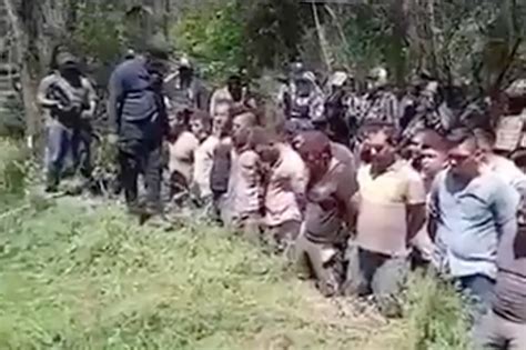 cartel chainsaw mexico|Video shows Mexican cartel line up rivals for mass .